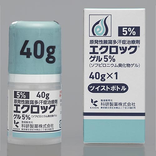 エクロックゲル5%(ソフピロニウム臭化物ゲル)